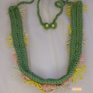 Coroniță premiere cu flori din mărgele  - îmbrăcăminte și modă - accesorii păr - bandă de păr și agrafe păr - Artynos.ro