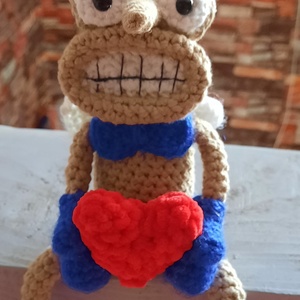 Tantar crosetat cu inimioara, Jucării și echipamente pentru copii, Plușuri, Figurine de pluș, Croșetat, ARTYNOS