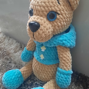 Ursulet crosetat - jucării și echipamente pentru copii - plușuri - figurine de pluș - Artynos.ro
