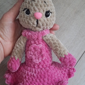 Iepuras crosetat, Jucării și echipamente pentru copii, Plușuri, Figurine de pluș, Croșetat, Cusătură, ARTYNOS