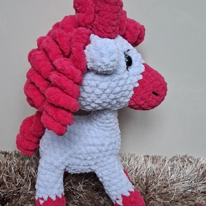 Unicorn crosetat  - jucării și echipamente pentru copii - plușuri - figurine de pluș - Artynos.ro