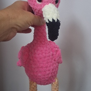 Flamingo crosetat  - accessorii și unelte - plastilină - Artynos.ro