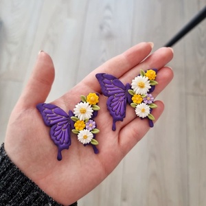 Broșă fluture  - bijuterii - broșe - Artynos.ro