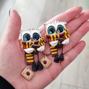 Broșă Bufniță-Harry Potter - bijuterii - broșe - Artynos.ro