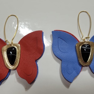 cercei din  piele naturala , Bijuterii, Cercei, Cercei lungi, , ARTYNOS