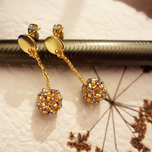 Cercei Glob - bijuterii - cercei - Artynos.ro