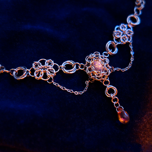 Colier Diademă Chainmail - bijuterii - coliere - coliere statement - Artynos.ro