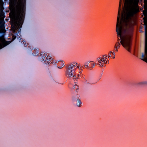 Colier Diademă Chainmail - bijuterii - coliere - coliere statement - Artynos.ro