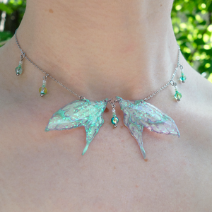 Colier Aripi Fluture - bijuterii - coliere - coliere statement - Artynos.ro