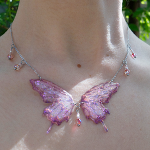 Colier Aripi Fluture - bijuterii - coliere - coliere statement - Artynos.ro