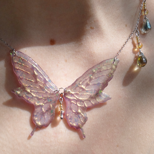 Colier Aripi Fluture - bijuterii - coliere - coliere statement - Artynos.ro