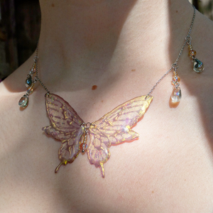 Colier Aripi Fluture - bijuterii - coliere - coliere statement - Artynos.ro