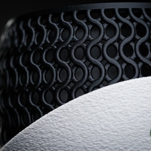 ghiveci decorativ imprimat 3D  echo - accessorii și unelte - obiecte de decorare - plastic - Artynos.ro