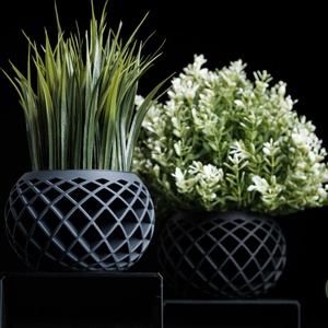 ghiveci decorativ imprimat 3D  evolve - accessorii și unelte - obiecte de decorare - plastic - Artynos.ro