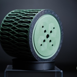 ghiveci decorativ imprimat 3D  echelon  - accessorii și unelte - obiecte de decorare - plastic - Artynos.ro