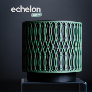 ghiveci decorativ imprimat 3D  echelon  - Artynos.ro