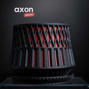 ghiveci decorativ imprimat 3D  axon - Artynos.ro