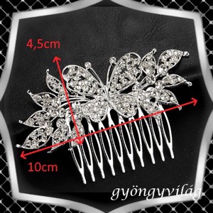 Bijuterii, ornamente de păr, catarame de păr: nuntă, mireasă, ornamente de păr casual ES-H-FÉ56e - accesorii nuntă - ornamente de păr de nuntă - ornamente de păr mireasă - Artynos.ro