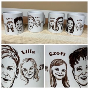 Cană cu grafică și inscripție - casă & stil de viață - accesorii pentru echipamente de bucătărie - accesorii de servire - căni - Artynos.ro