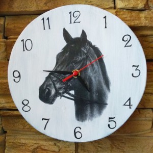 Ceas de perete rider negru, , , ARTYNOS
