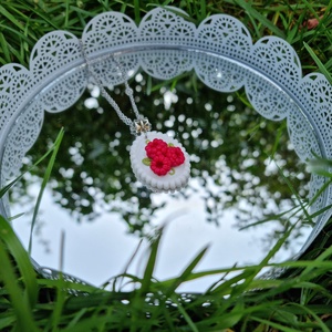 Colier cu zmeure - bijuterii - coliere - pandative - Artynos.ro