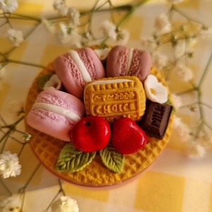 Lumanare cu dulciuri si cirese, Casa & Stil de viata, Lumanari, parfumuri, arome, Lumanare - lumanari artizanale, Ceramica, ARTYNOS