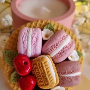 Lumânare cu dulciuri și cireșe - casă & stil de viață - lumânări, parfumuri, arome - lumânare - lumânări artizanale - Artynos.ro