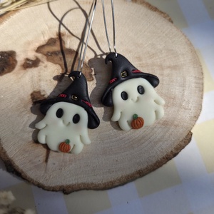 Cercei happy ghost, Bijuterii, Cercei, Cercei Hoops, Confectionarea bijuteriilor, ARTYNOS