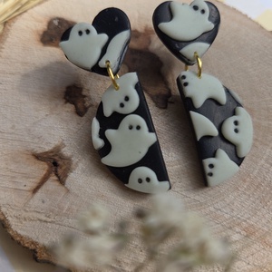 Cercei ghost pattern, Bijuterii, Cercei, Cercei Hoops, Confectionarea bijuteriilor, ARTYNOS