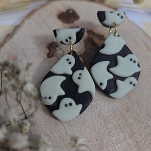 Cercei ghost pattern, Bijuterii, Cercei, Cercei Hoops, Confectionarea bijuteriilor, ARTYNOS