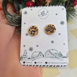 Cercei tinta cookies , Craciun, Cadouri de Mos Craciun, Cadouri de Mos Craciun, Confectionarea bijuteriilor, ARTYNOS