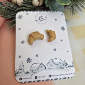 Cercei tinta cornulete, Craciun, Cadouri de Mos Craciun, Cadouri de Mos Craciun, Confectionarea bijuteriilor, ARTYNOS