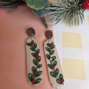 Cercei cregunta festiva, Craciun, Cadouri de Mos Craciun, Cadouri de Mos Craciun, Confectionarea bijuteriilor, ARTYNOS