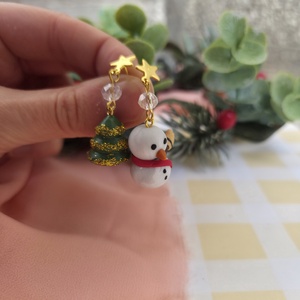 Cercei Winter Wonderland - crăciun - cadouri de moș crăciun - cadouri de moș crăciun - Artynos.ro