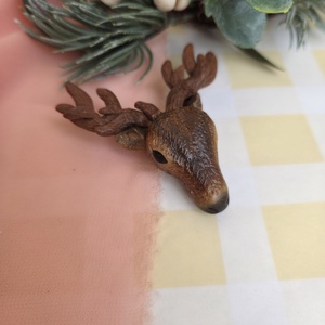 Brosa Cerb, Craciun, Cadouri de Mos Craciun, Cadouri de Mos Craciun, Confectionarea bijuteriilor, ARTYNOS