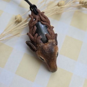 Colier cap de cerb - Artynos.ro