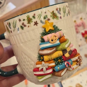 Cana cu brad din carti - Artynos.ro