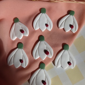 Brosa Martisor Ghiocel, Bijuterii, Martisor, Confectionarea bijuteriilor, ARTYNOS