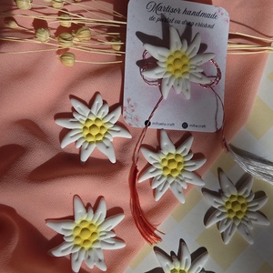 Broșă Mărțișor Floare de Colț - bijuterii - mărțișor - Artynos.ro