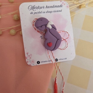 Broșă Mărțișor Graviduță - bijuterii - mărțișor - Artynos.ro