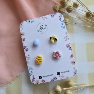 Mix and Match Spring Edition - bijuterii - cercei - cercei cu figurine - Artynos.ro