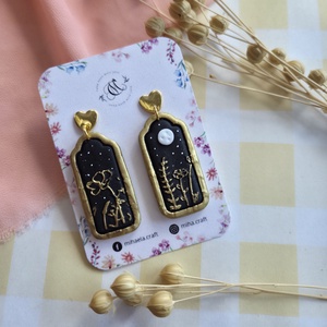 Cercei cu flori, Bijuterii, Cercei, Cercei cu figurine, Confectionarea bijuteriilor, ARTYNOS