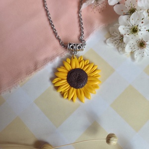Colier cu floarea soarelui - Artynos.ro