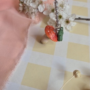 Colier ciupercuță - bijuterii - coliere - pandative - Artynos.ro