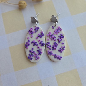 Cercei cu lavanda - Artynos.ro