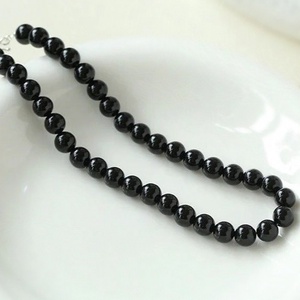 Colier din onix negru - Onyx Glow - bijuterii - coliere - coliere din pietre semiprețioase - Artynos.ro