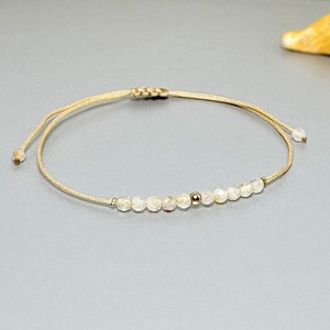 Bratara aur filat 14K / Gold Filled si citrin - Abundance Glow - bijuterii - brățări - brățări din pietre semiprețioase - Artynos.ro