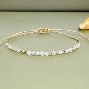 Bratara aur filat 14K / Gold Filled si citrin - Abundance Glow 2 - bijuterii - brățări - brățări din pietre semiprețioase - Artynos.ro