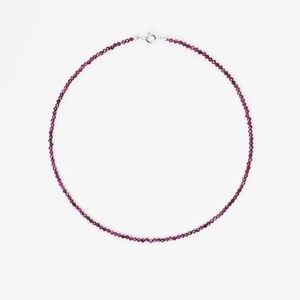 Colier granat - Ruby Wine - bijuterii - coliere - coliere din pietre semiprețioase - Artynos.ro