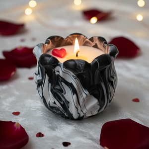 Lumanare parfumata handmade Corolla, Casa & Stil de viata, Lumanari, parfumuri, arome, Lumanari artizanale, Altele, Turnare in gips, ARTYNOS